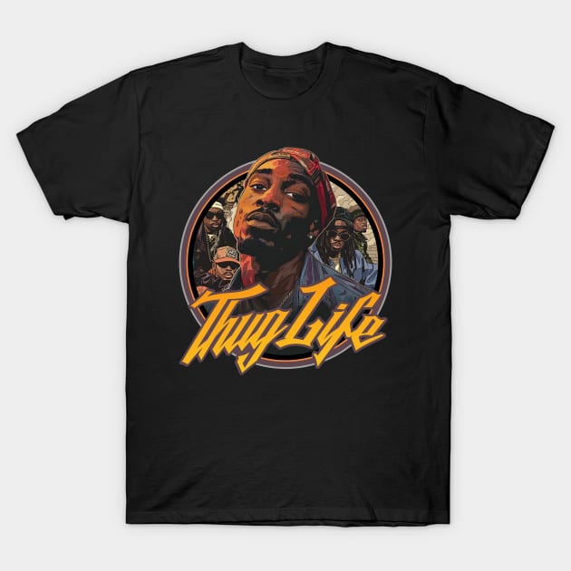 Thug Life T-Shirt by Trazzo